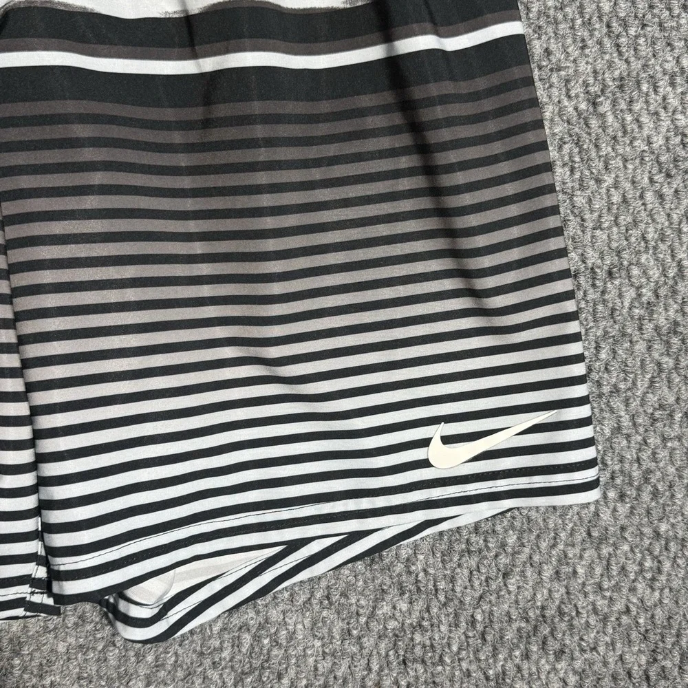 Nike Swim Trunks Shorts Stripe Breaker Black Men's Size Medium NESSD545-001